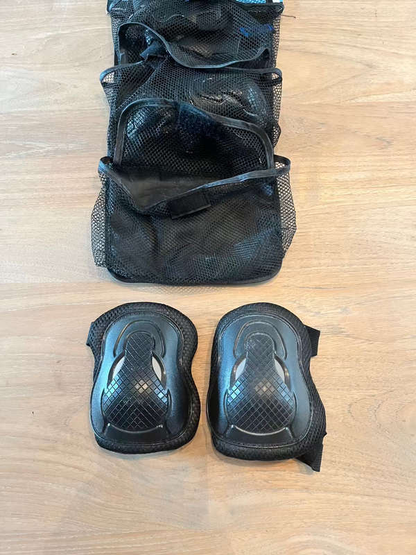 J Board plus protective gear (knees, elbows, etc.)