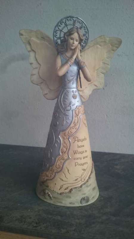 ELEMENTS ANGEL PRAYER FIGURINE