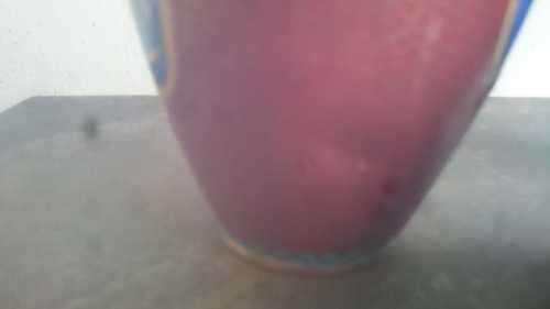 SET OF 3 COPPER BRASS CHINA VASES