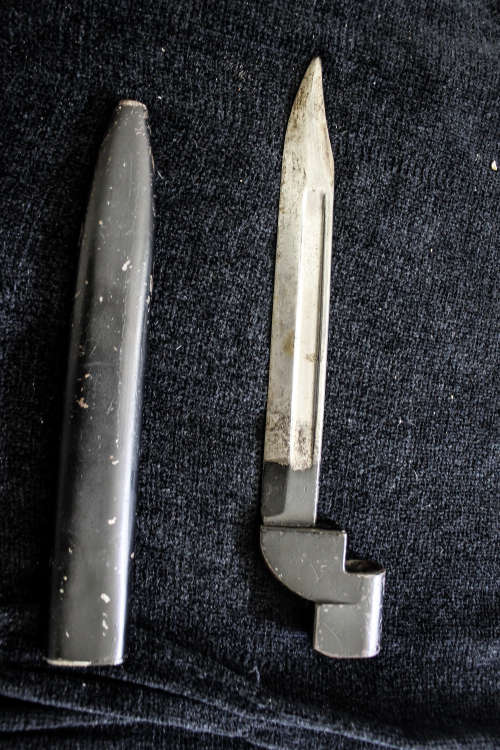 British No.9 Socket Bayonet. Poole Factory 1949