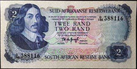 South Africa R2 Bank Note