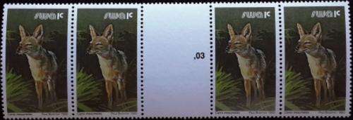 SWA - 1/10/1980 - 3rd Definitive Series - 1c Gutter Strip