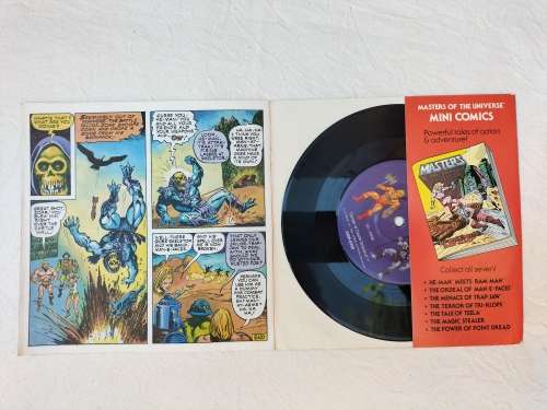 Masters of the Universe record with booklet