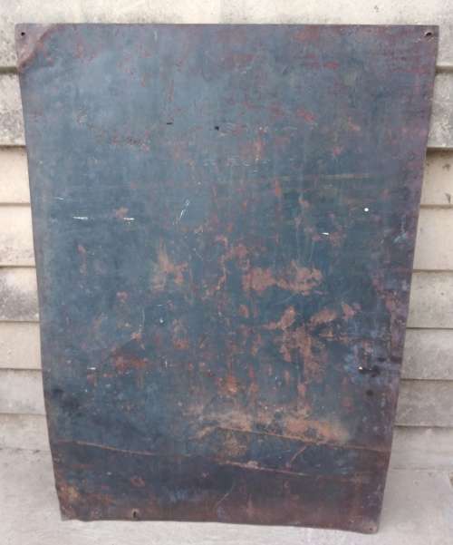 Gold Dollar metal advertising sign