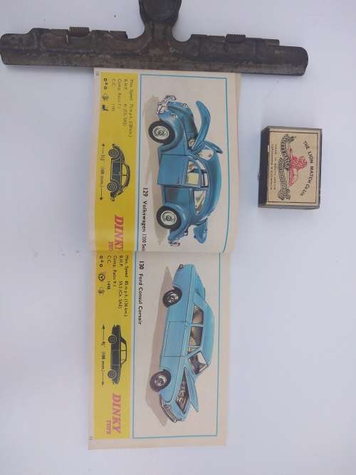 Dinky toys pocket size booklet