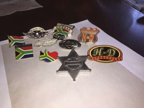 Harley Davidson badges