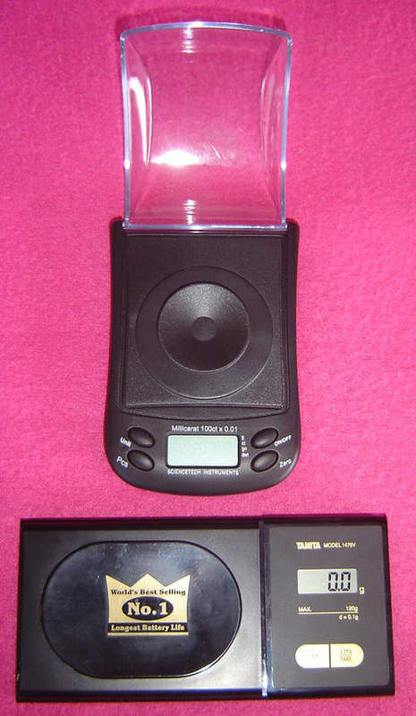 Diamond and Gem scale plus a Gold scale