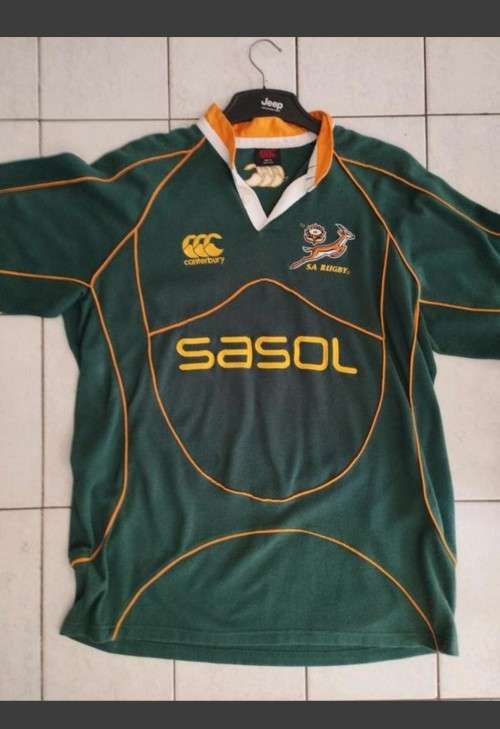 Canterbury Springbok SASOL, Authentic Rugby Jersey Canterbury Size XL