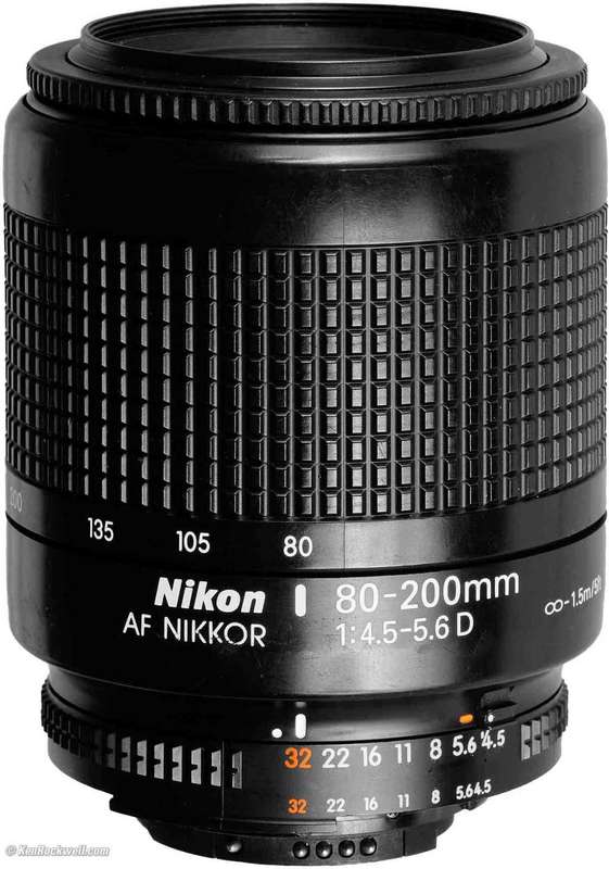 Nikon 80-200mm AF-D lens
