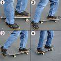 Skateboard with carry bag