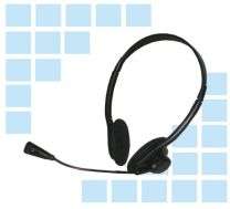 Standard headset with microphone