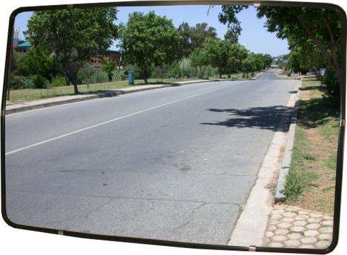 SQUARE CONVEX MIRROR FOR SECURITY 50CM X 75CM