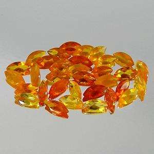 FIRE OPAL (Natural Mexico) - Imperial Orange Marquise Facet - 0.19cts