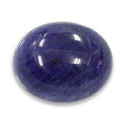 AVENTURINE - BLUE VIOLET OVAL CABOCHON - 3.81cts
