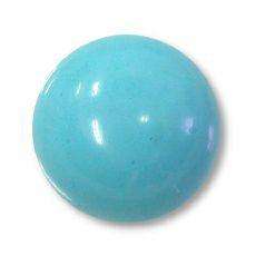 TURQUOISE - NEON BLUE ROUND CABOCHON - 0.75cts