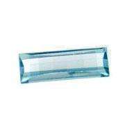 AQUAMARINE - AQUA BLUE LONG CUSHION FACET - 2.22cts