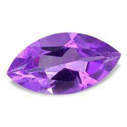 AMETHYST - RICH PURPLE MARQUISE FACET - 0.12cts