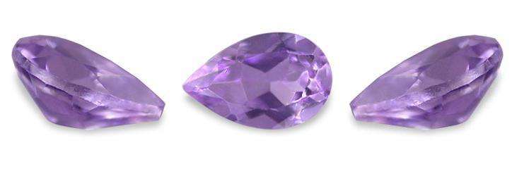 AMETHYST - PURPLE PEAR FACET - 0.30cts