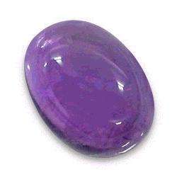 AMETHYST - PURPLE OVAL CABOCHON - 0.87cts