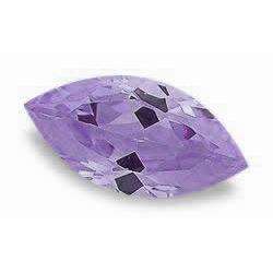 CUBIC ZIRCONIUM - LAVENDER MARQUISE FACET - 1.77cts
