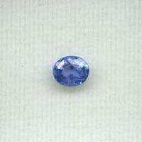 TANZANITE - BLUE PURPLE OVAL FACET - 0.275cts