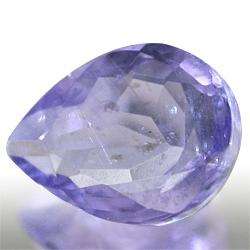 TANZANITE - PURPLE BLUE PEAR FACET - 1.18cts
