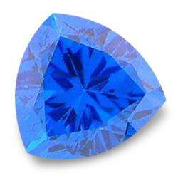 APATITE - VIVID NEON BLUE TRILLIANT FACET - 6.565cts