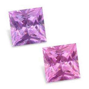 CUBIC ZIRCONIUM - COLOUR CHANGE PRINCESS CUT - 3.06cts