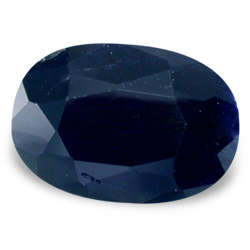 MIDNIGHT BLUE SAPPHIRE - OVAL FACET - 0.68cts