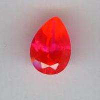 RUBY - HOT RED PEAR SHAPE - 2.16cts