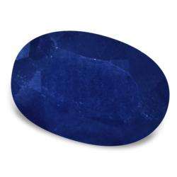 MIDNIGHT BLUE SAPPHIRE - OVAL FACET - 0.38cts