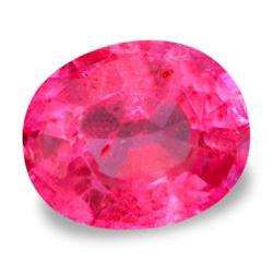 RUBY (NATURAL VIETNAM) - PINK RED OVAL FACET - 0.46cts