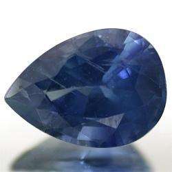 SAPPHIRE (NATURAL AFRICA) - DEEP BLUE PEAR FACET - 0.16cts
