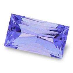 TANZANITE - BLUE PURPLE BAGUETTE FACET - 0.26cts
