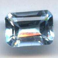 TOPAZ - SKY BLUE OCTAGON FACET - 1.16cts