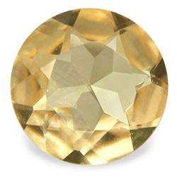 IMPERIAL TOPAZ - IMPERIAL ORANGE ROUND FACET - 0.18cts