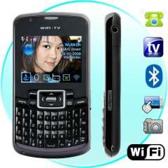 Amigo - WiFi Quad Band Dual-SIM Cellphone with QWERTY Keyboard + TV