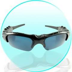 Bluetooth MP3 Player Sunglasses - 2GB Flash Memory