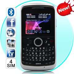 Quadro - Quadband Cell Phone with Four SIM Card Slots