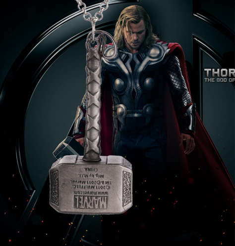 Thor Hammer Necklace