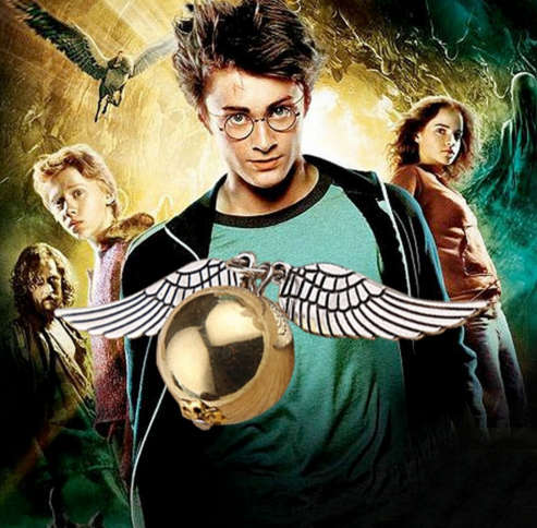Harry Potter Snitch Necklace