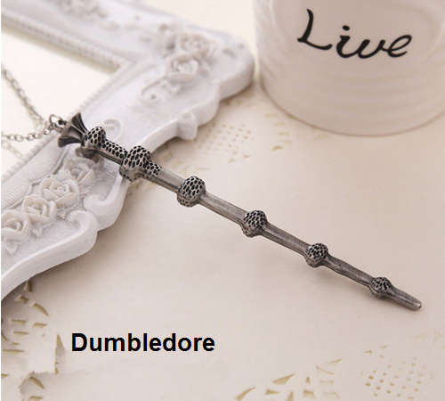 Harry Potter Wand Necklace - Albus Dumbledore