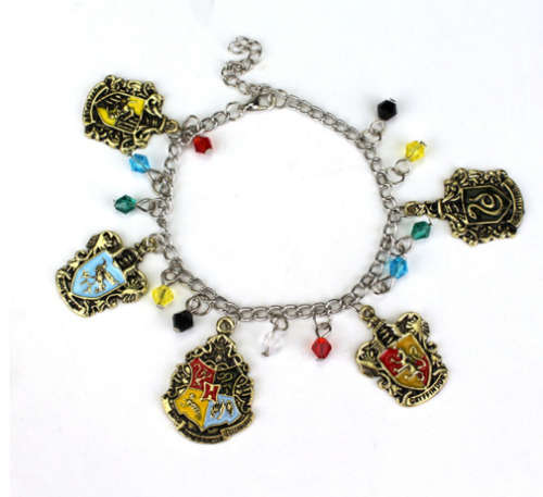 Harry Potter Charm Hogwarts Badges Bracelet