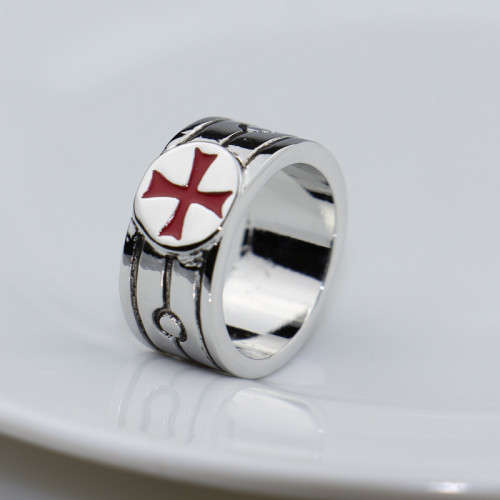Assassins Creed Steel Templar Cross Ring - Gamer Ring