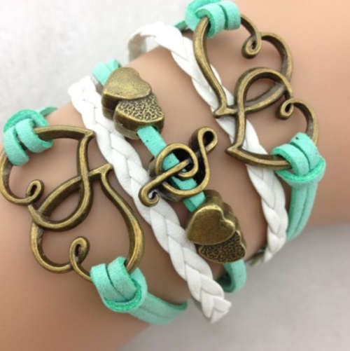 Leather bracelet -