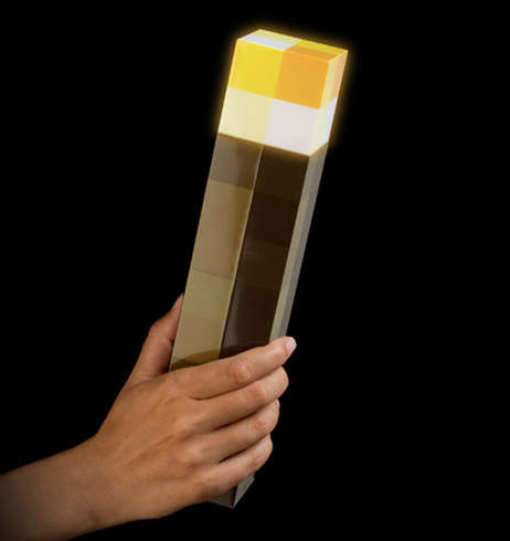 Minecraft Game Light Up LED Torch