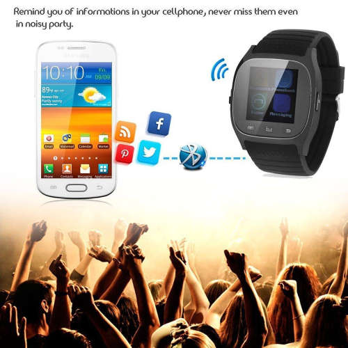 M26 Smart Watch for Android - Black