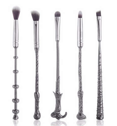 Harry Potter 5 piece Wand makeup brush set