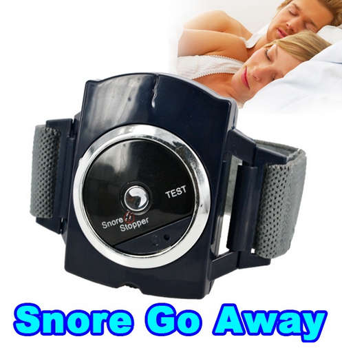 New Smart Snore Stopper - Anti Snoring Infrared Intelligent Wristband