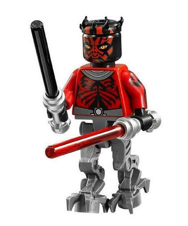 Lego -compatible Star Wars Darth Maul Lightsaber Darksaber Minifigure IN STOCK